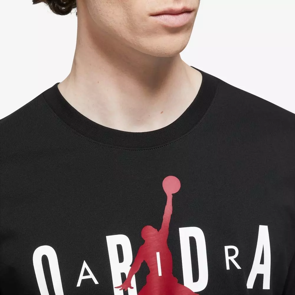 Jordan Men's Air T-Shirt-Black/White