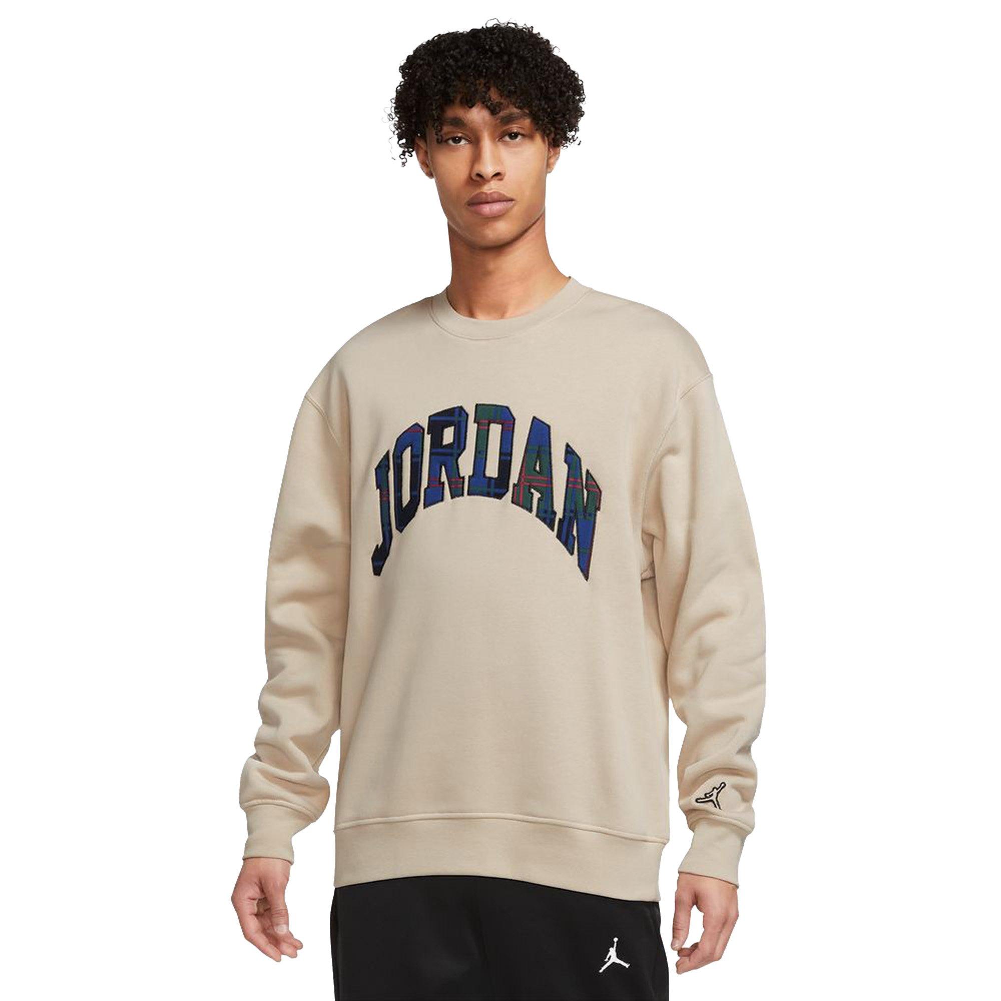 Jordan Essentials Men's Fleece Crew-Neck Sweatshirt