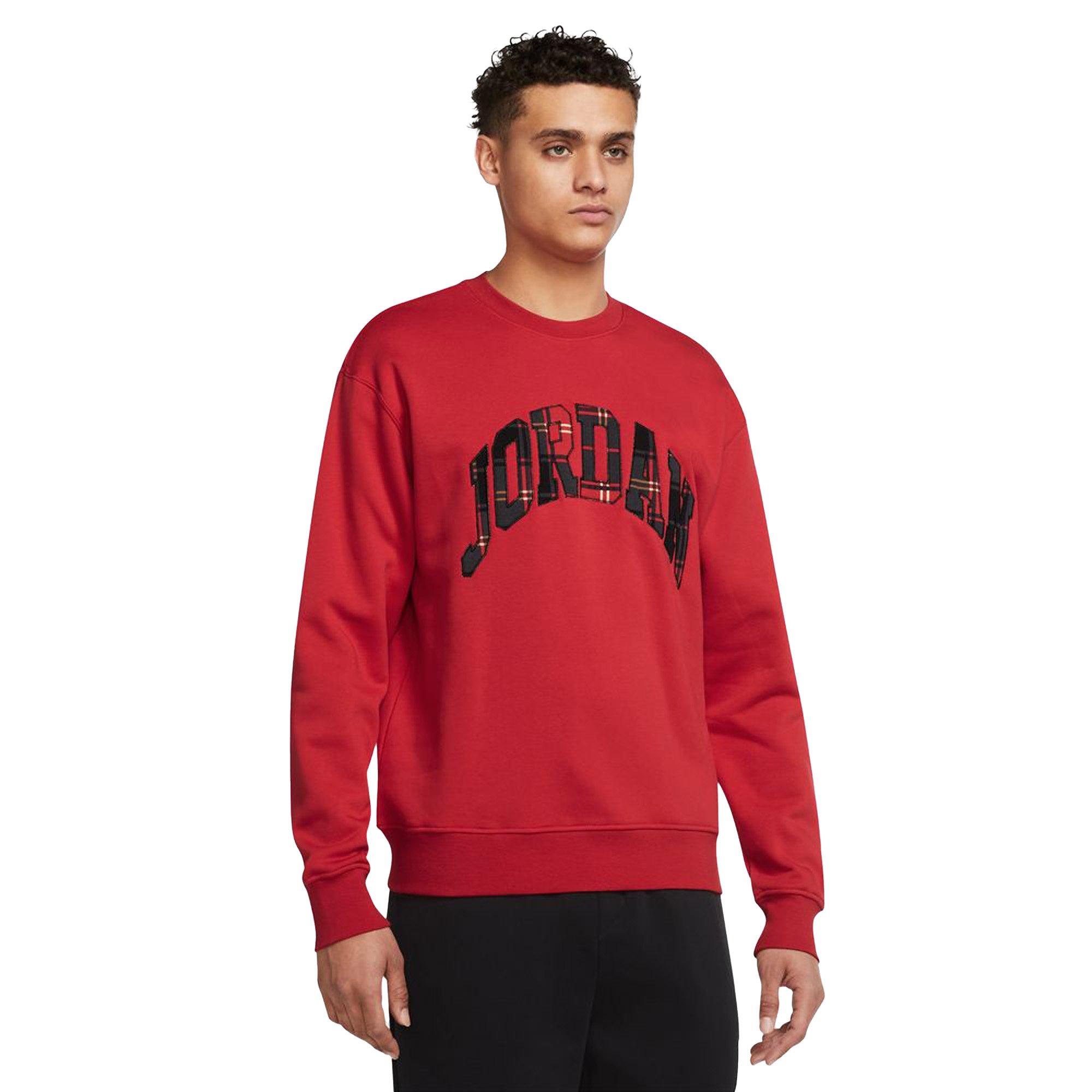 Jordan sweatshirt red sale