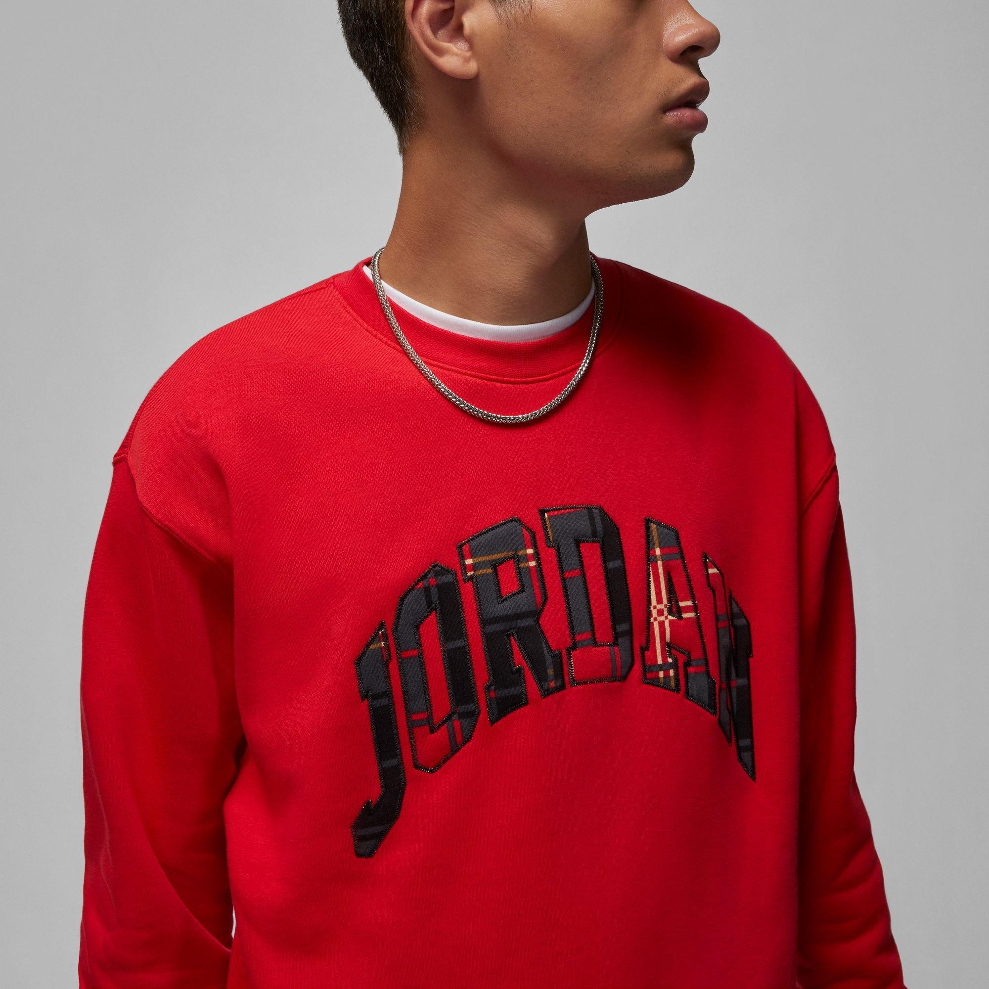 red jordan crewneck