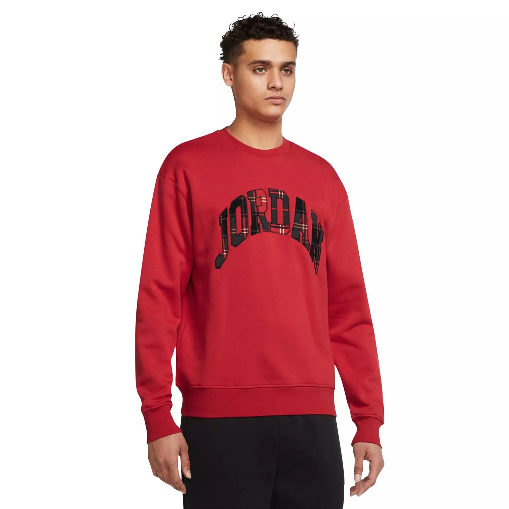 Men's Jordan Essential Holiday Fleece Crewneck Sweatshirt