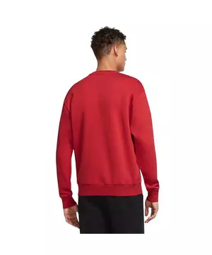 Jordan Men's Essentials Holiday Plaid Fleece Crewneck Sweatshirt