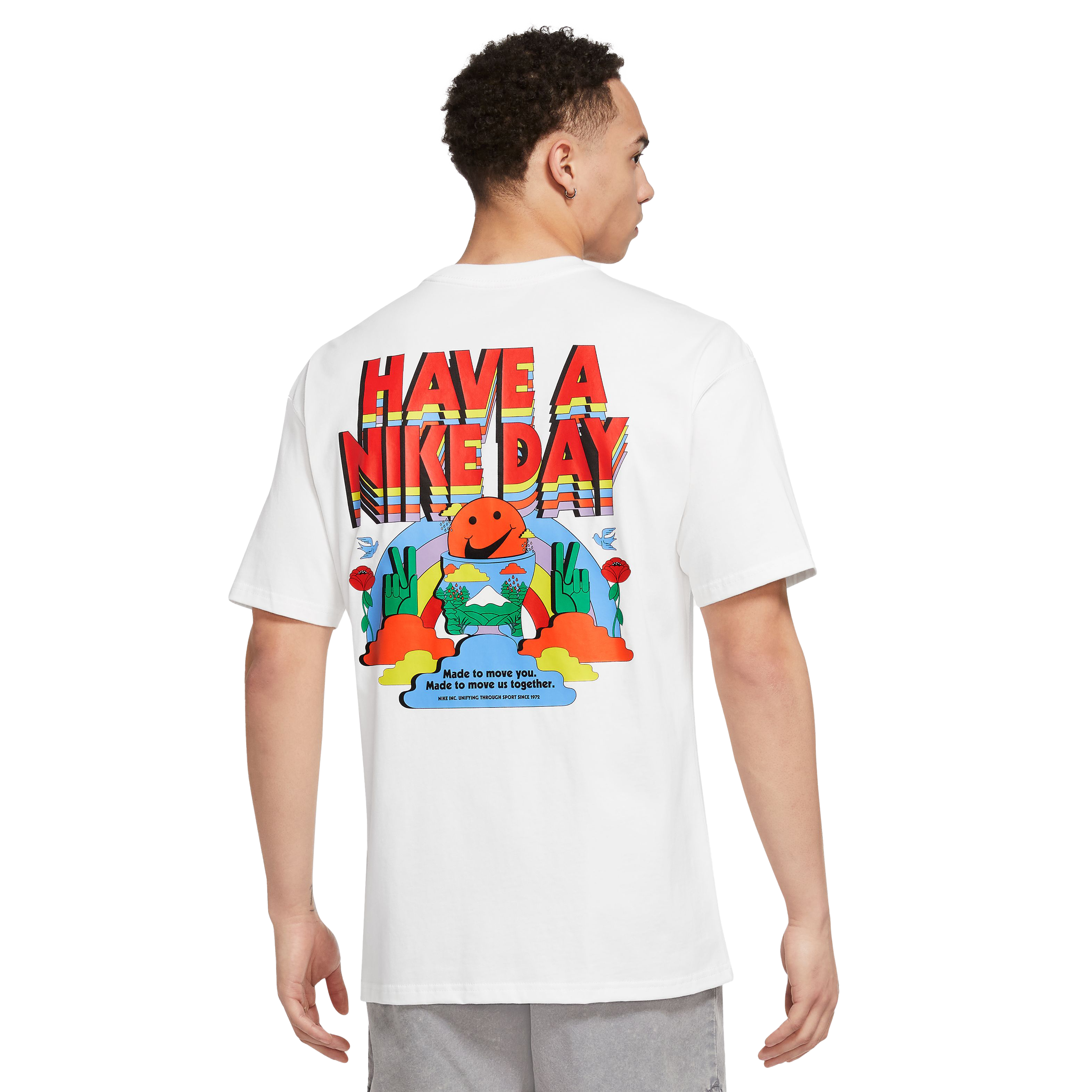 Nike Men's Sportswear Max90 Have A Nike Day Tee-White