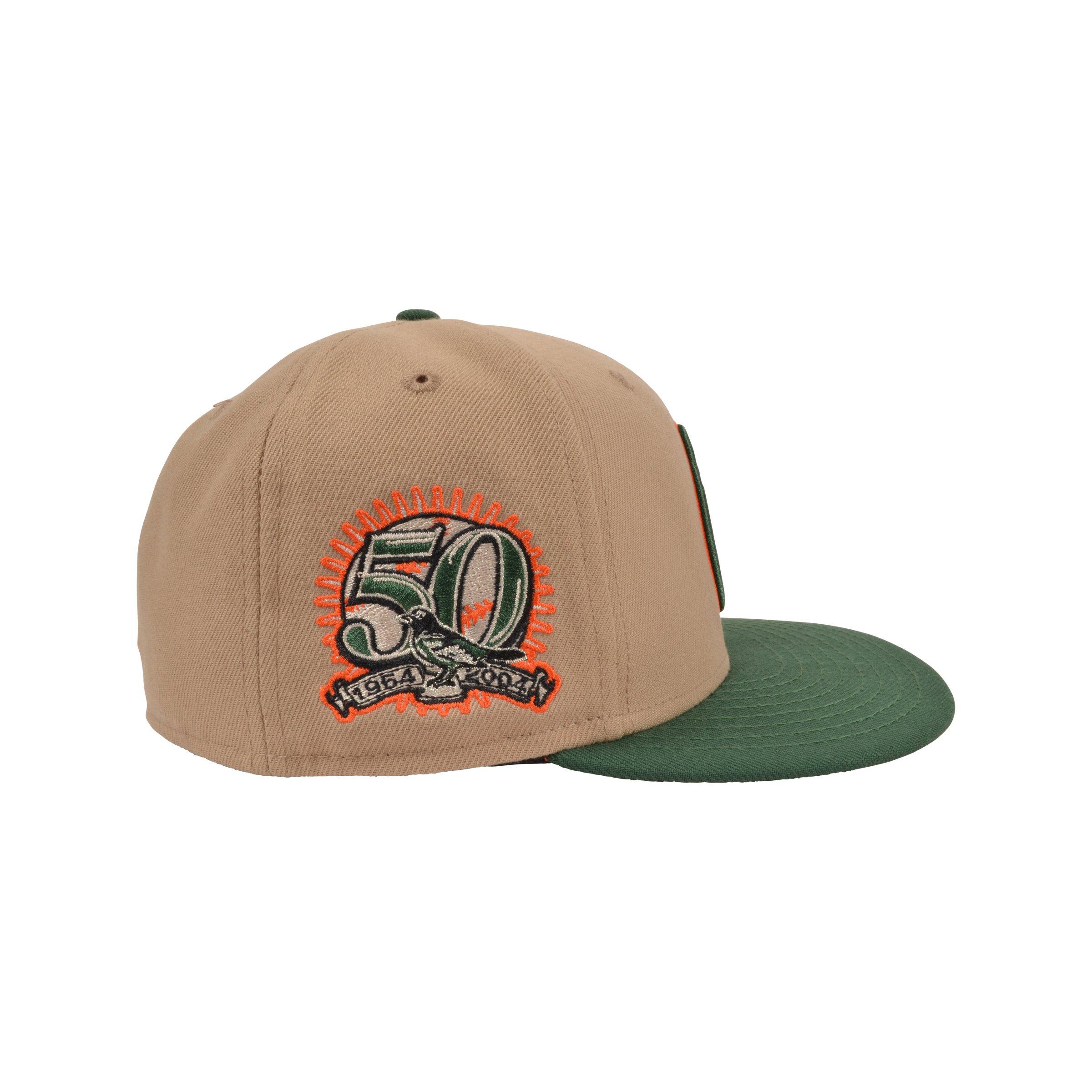 BALTIMORE ORIOLES 50TH ANNIVERSARY AN ITALIAN EATERY NEW ERA FITTED CA –  SHIPPING DEPT