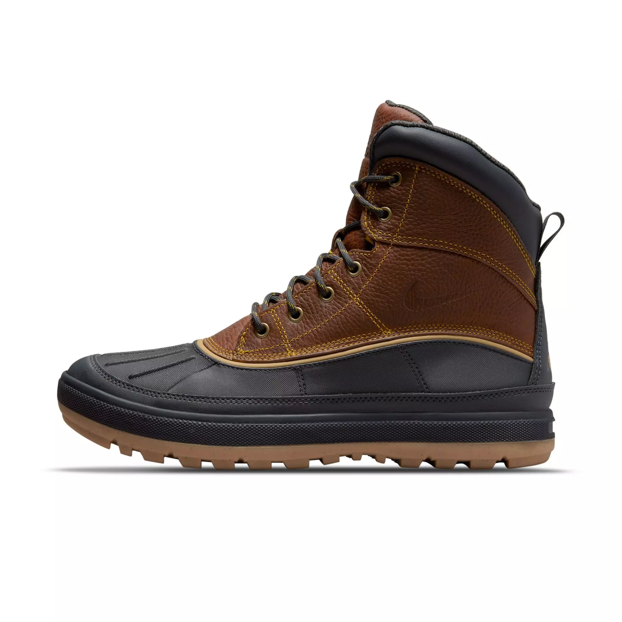 Nike Woodside II ACG "Dark Gold Leaf/Anthracite" Men's Boot - BLACK/TAN