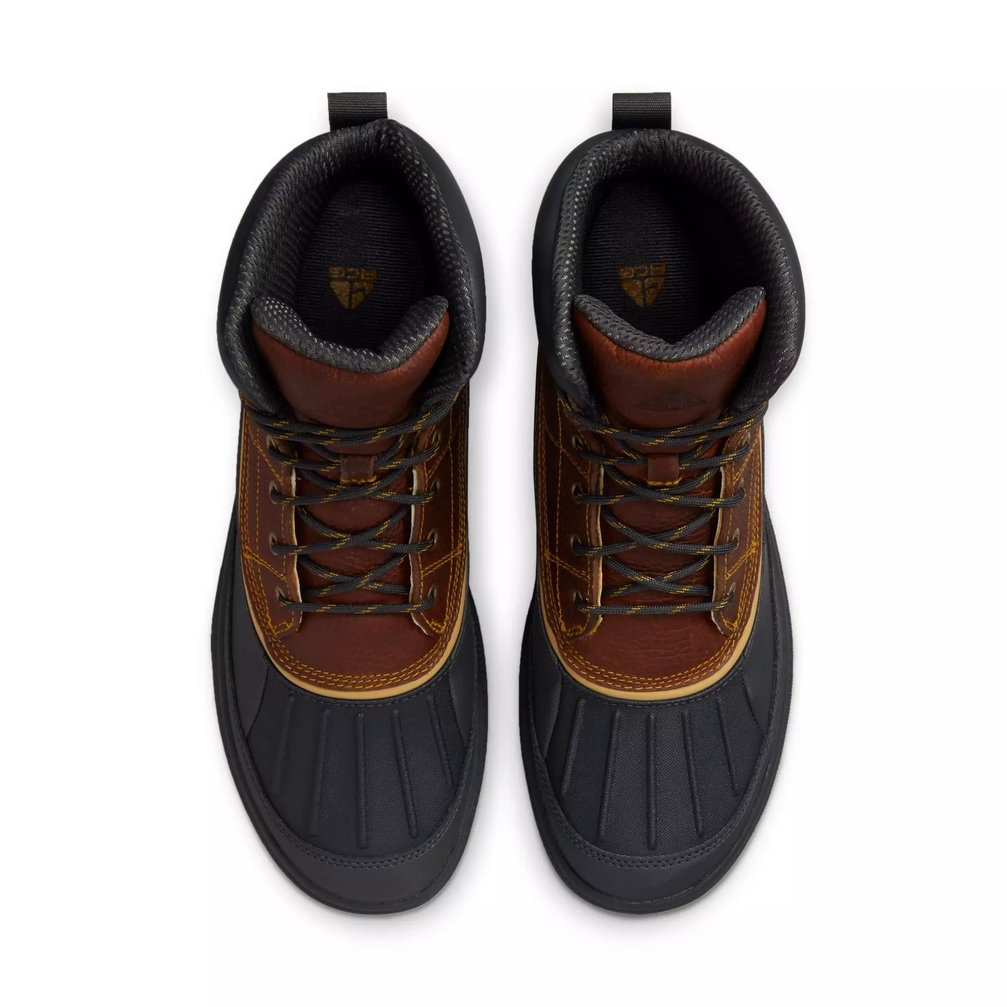 Nike Woodside II ACG "Dark Gold Leaf/Anthracite" Men's Boot - BLACK/TAN