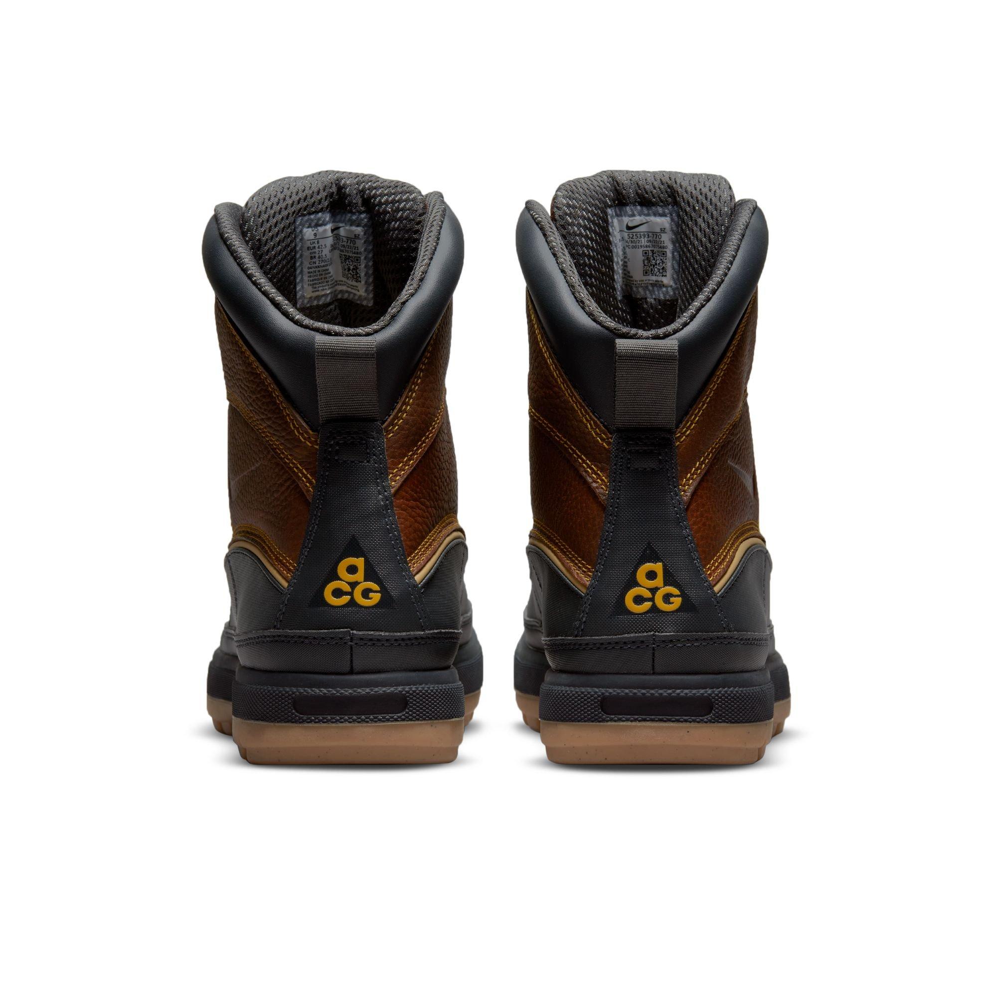 Nike Woodside II ACG "Dark Gold Leaf/Anthracite" Men's Boot - BLACK/TAN Thumbnail View 7