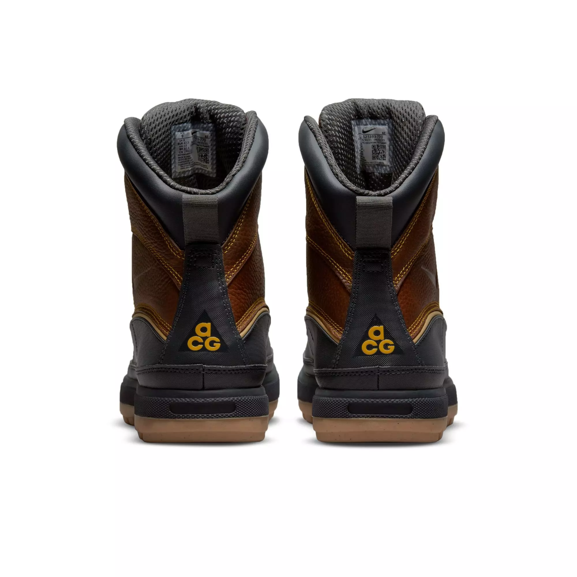 Nike Woodside II ACG "Dark Gold Leaf/Anthracite" Men's Boot - BLACK/TAN