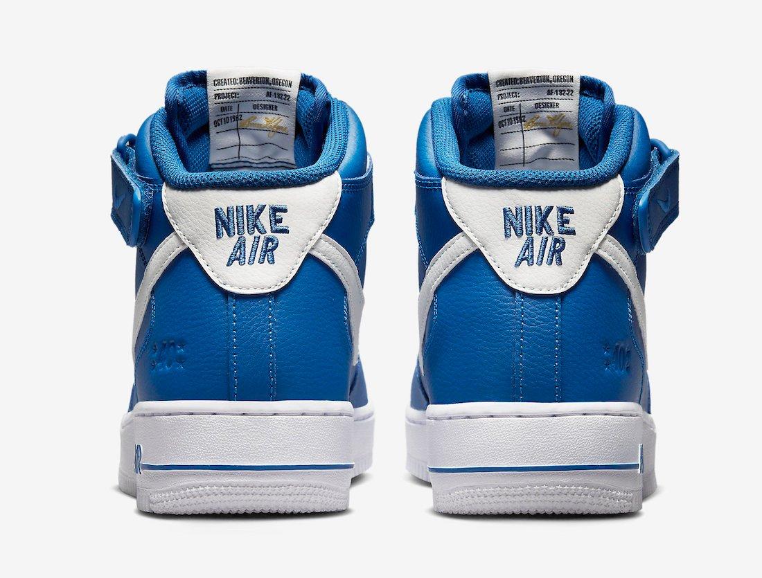 Nike Air Force 1 Mid '07 LV8 'Blue Jay' 9.5