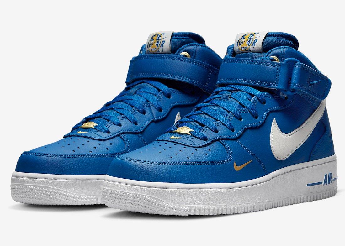 Nike air force 2025 1 mid lv8 blue