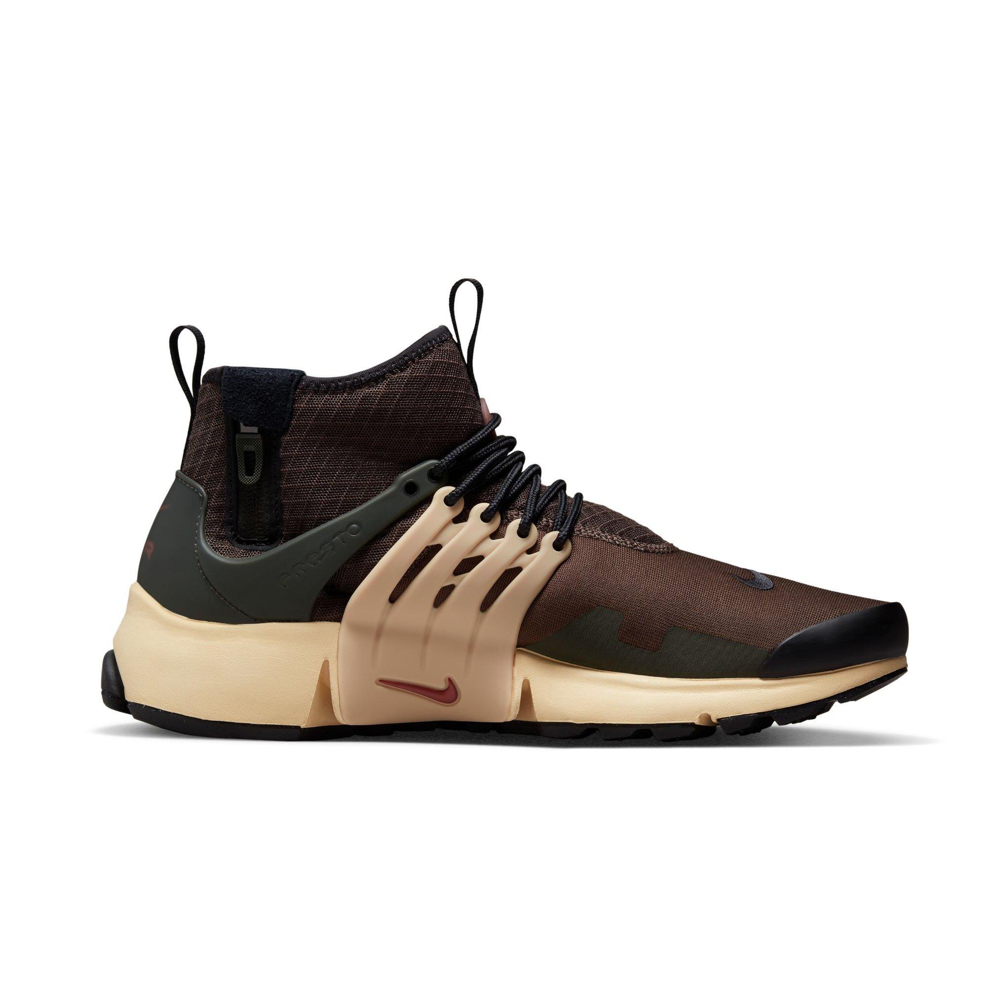 Puñado homosexual Absolutamente Nike Air Presto Mid Utility "Baroque Brown/Canyon Rust/Sesame/Sequoia"  Men's Shoe