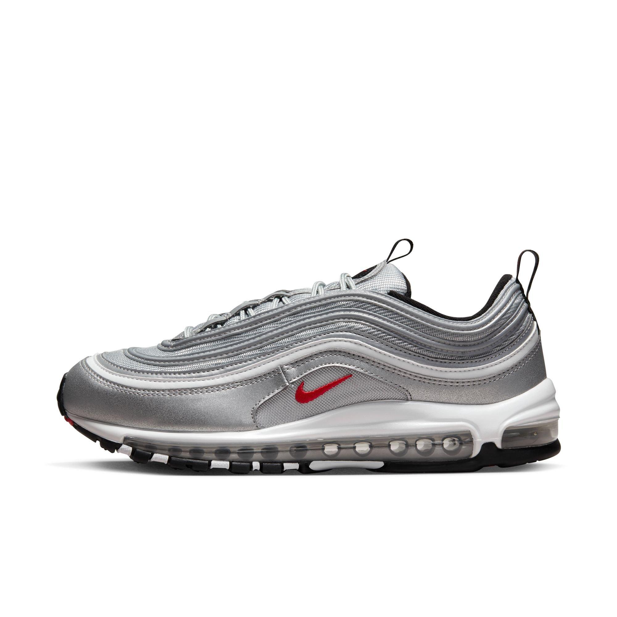 Nike Air Max 97 "Metallic Silver/University Red/Black" ​Men's Shoe​