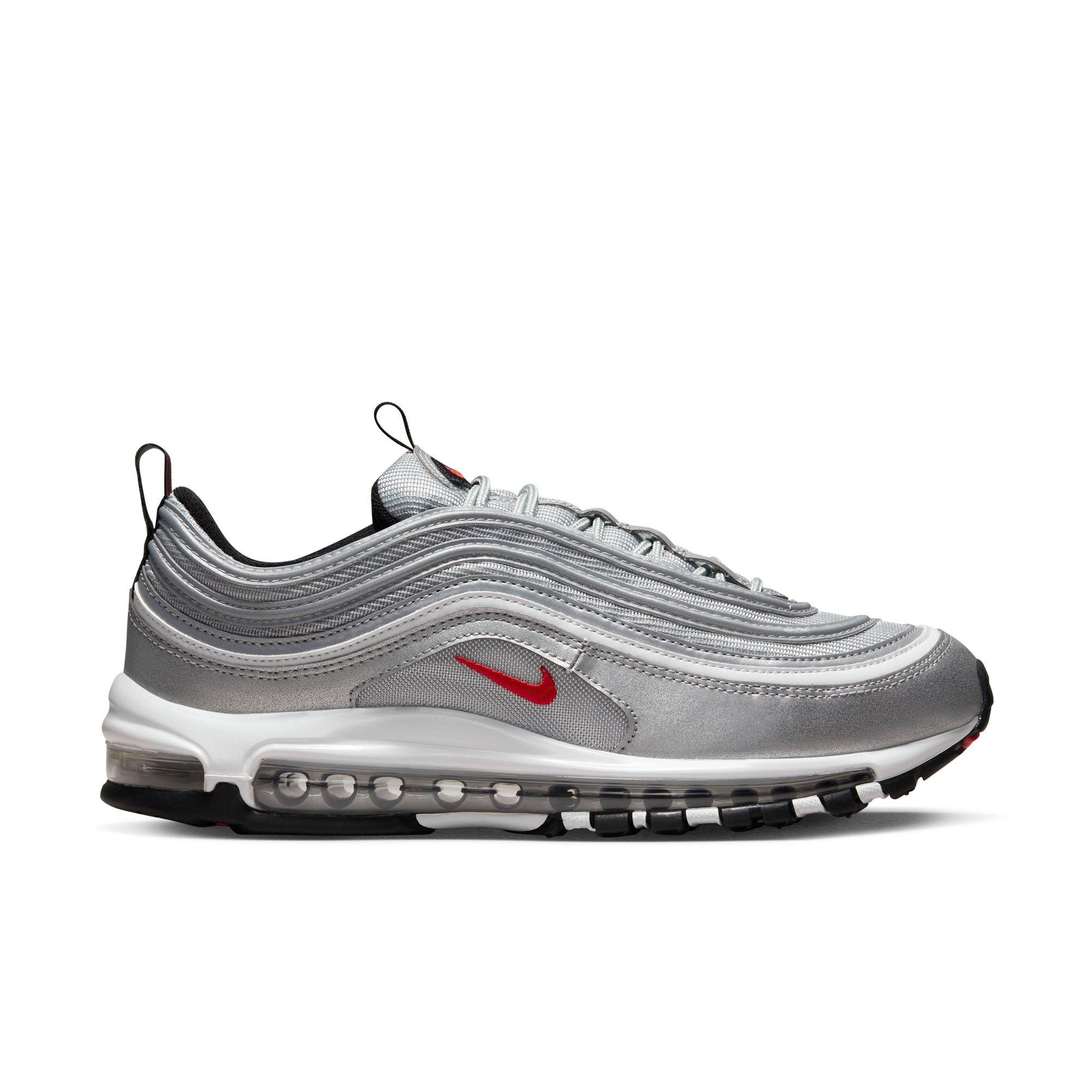 Nike Air Max 97 OG​ Metallic Silver/University Red/Black ​Men's