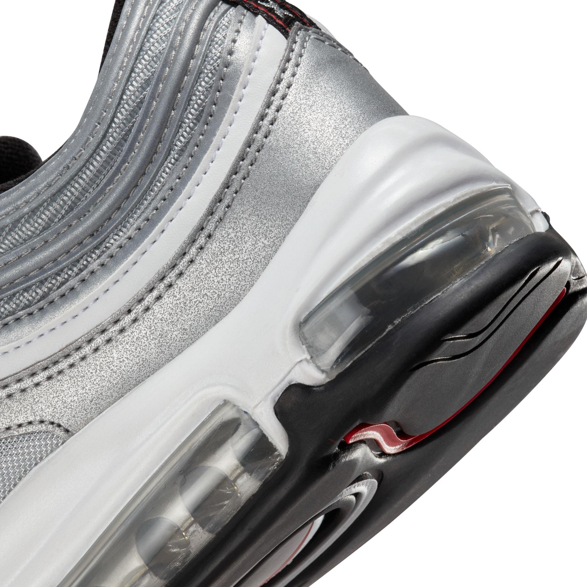 Air Max 97 OG​ "Metallic Silver/University Red/Black" Shoe​