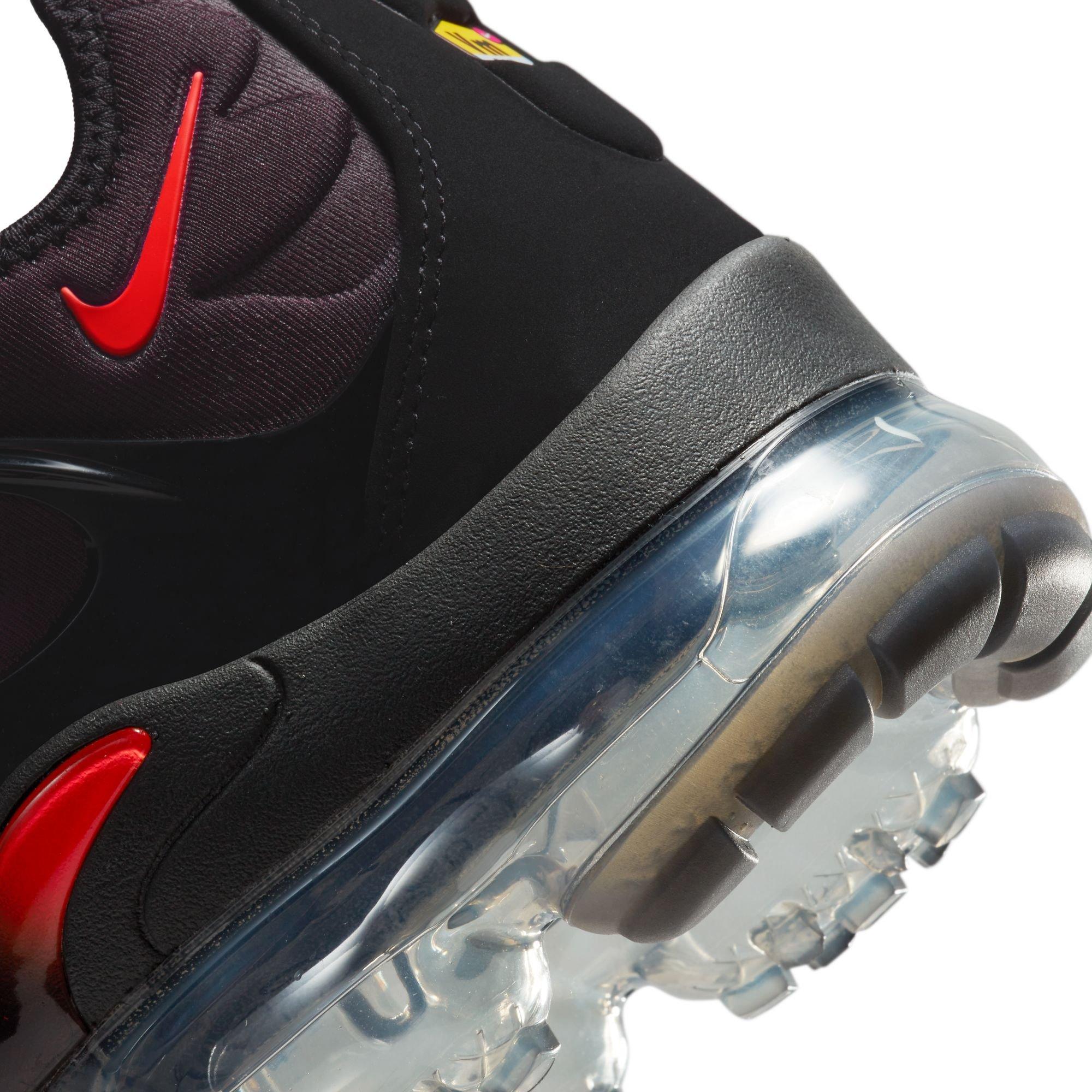 Ristede rødme undgå Nike Air VaporMax Plus "Black/Bright Crimson/Anthracite/White" Men's Shoe -  Hibbett | City Gear