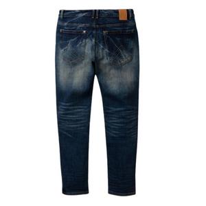 Born Fly Men's Standard Slim Fit Dark Wash Jeans