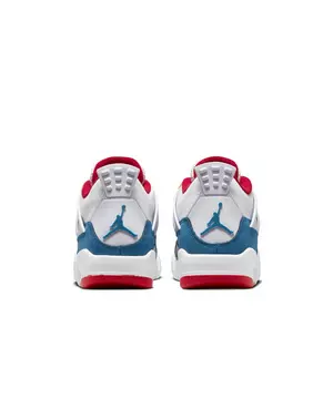 Jordan Air Jordan 4 Retro (Big Kid) French Blue/White/Gym Red/Pearl White 5  Big Kid M