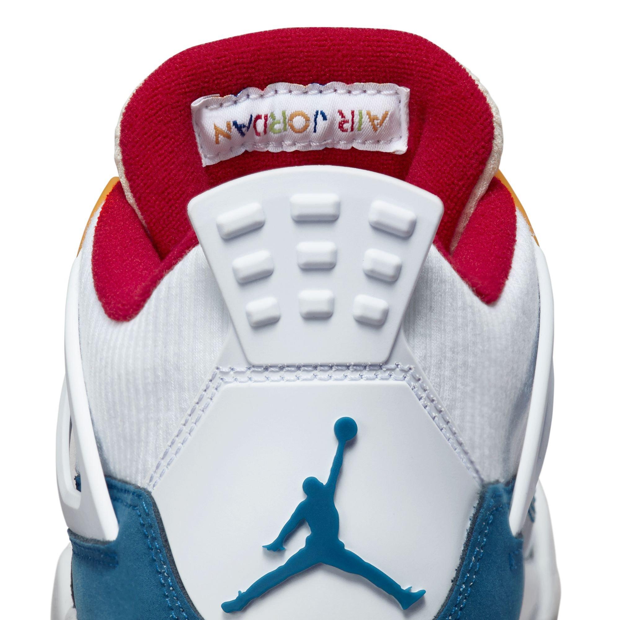  Nike Air Jordan 4 'What The' Retro Se Azul/Rojo/Blanco