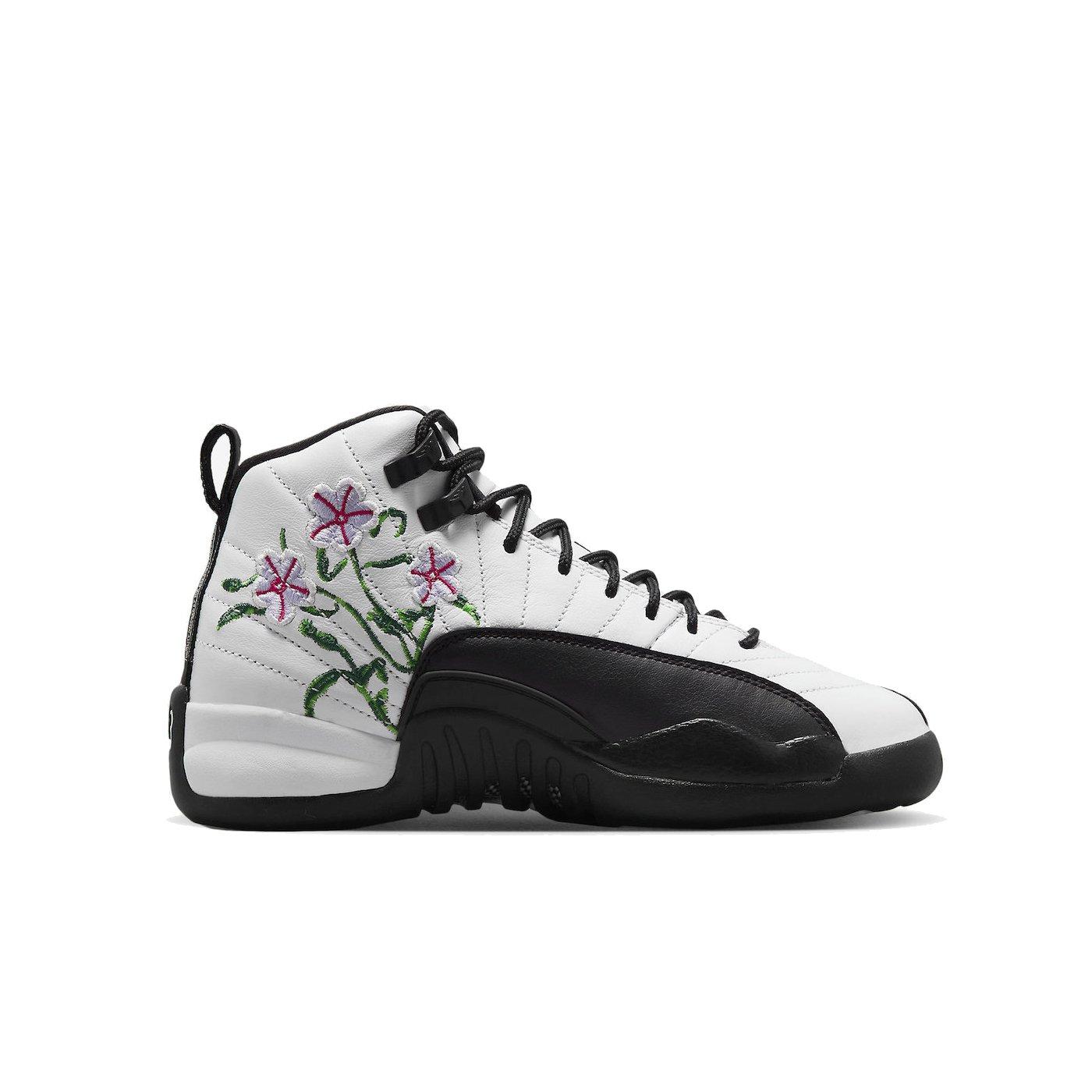 Air jordan 12 outlet retro black and white