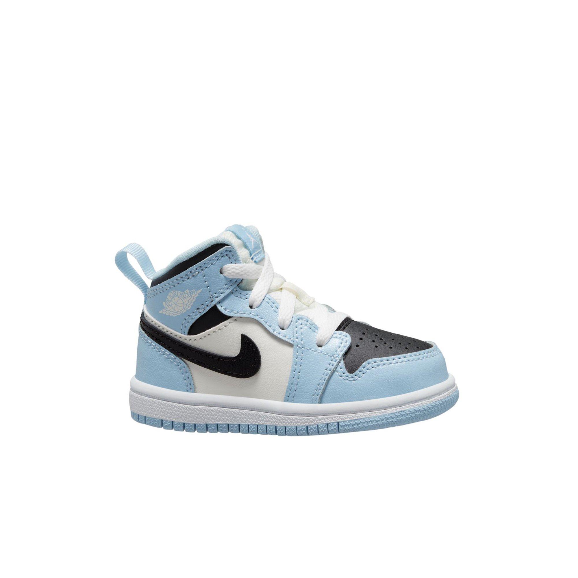 Jordan Air Jordan 1 Mid SE Ice Blue / Black / Sail / Dark Powder