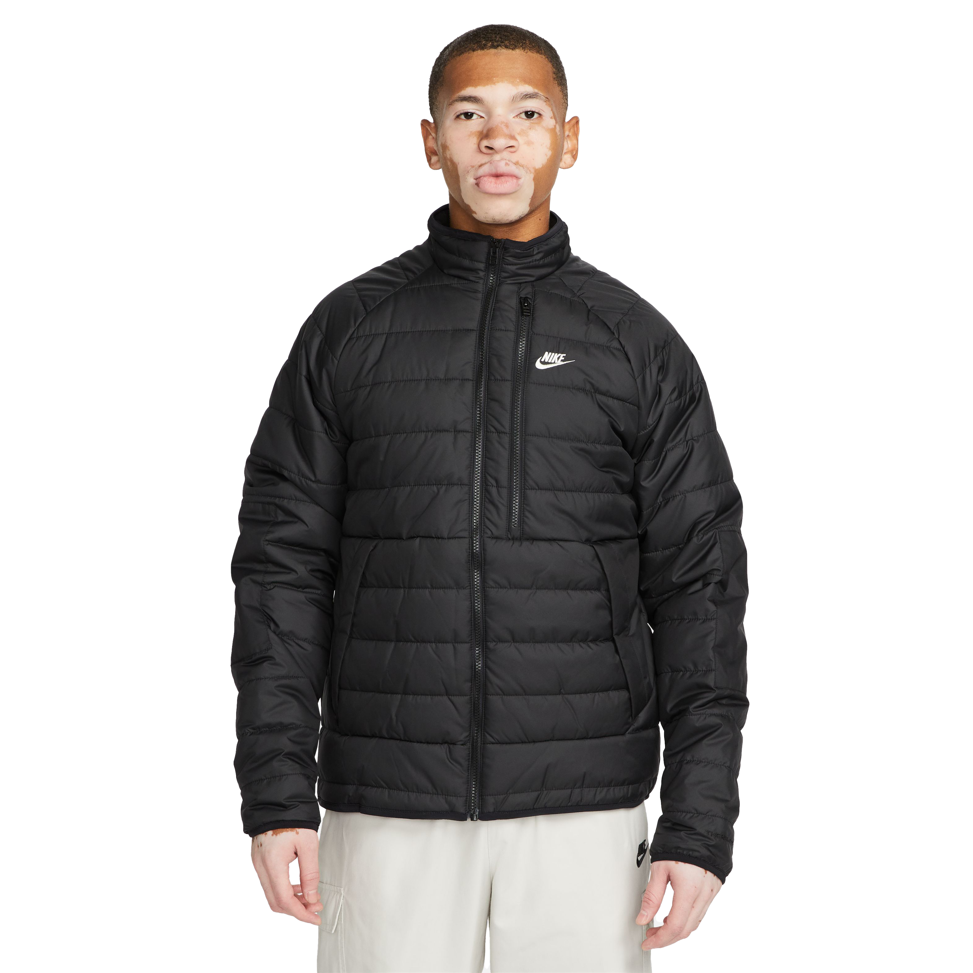 Black nike outlet puffer jacket mens