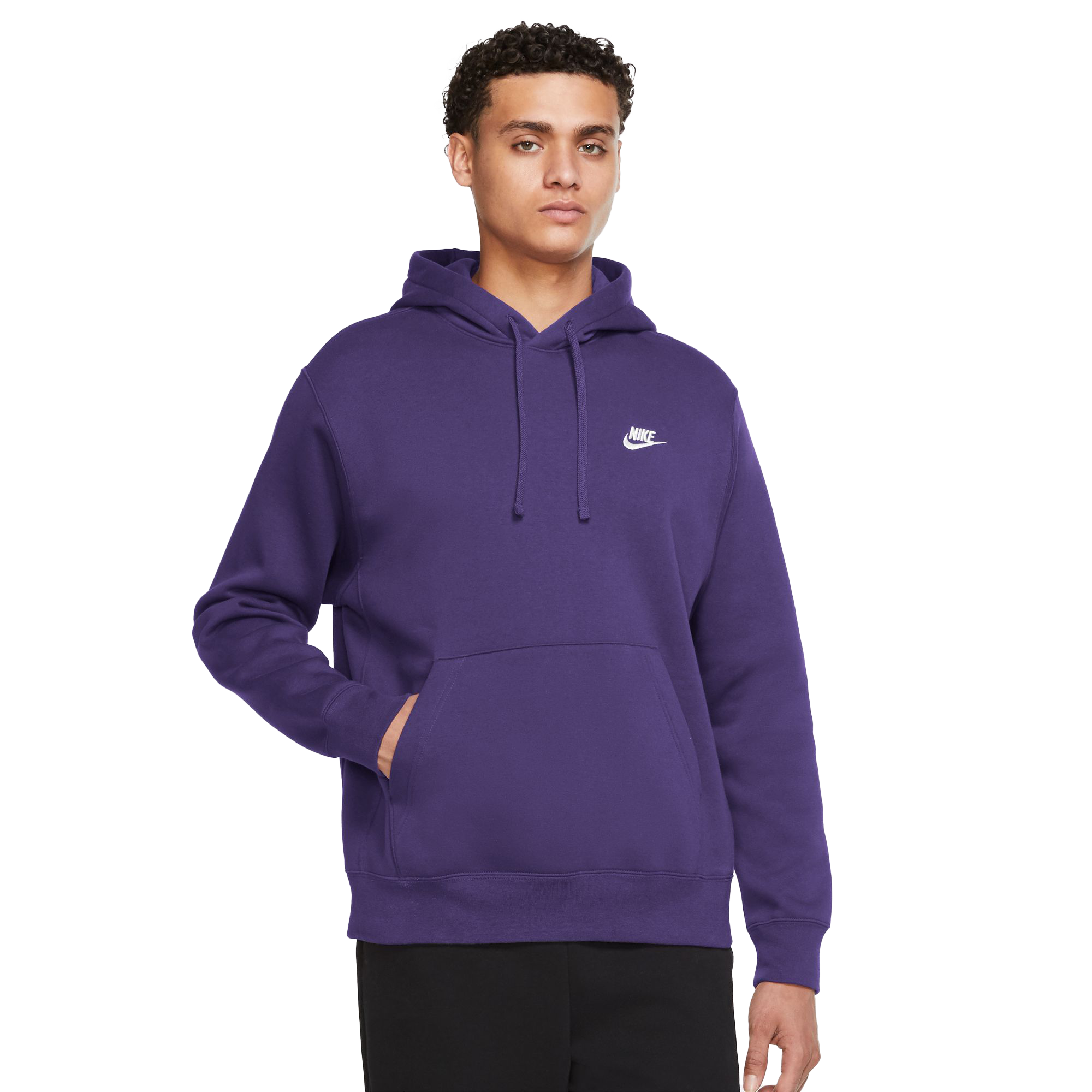 Mens nike 2025 purple hoodie