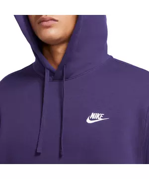 Men's Sportswear Club Fleece Pullover Hoodie-Purple