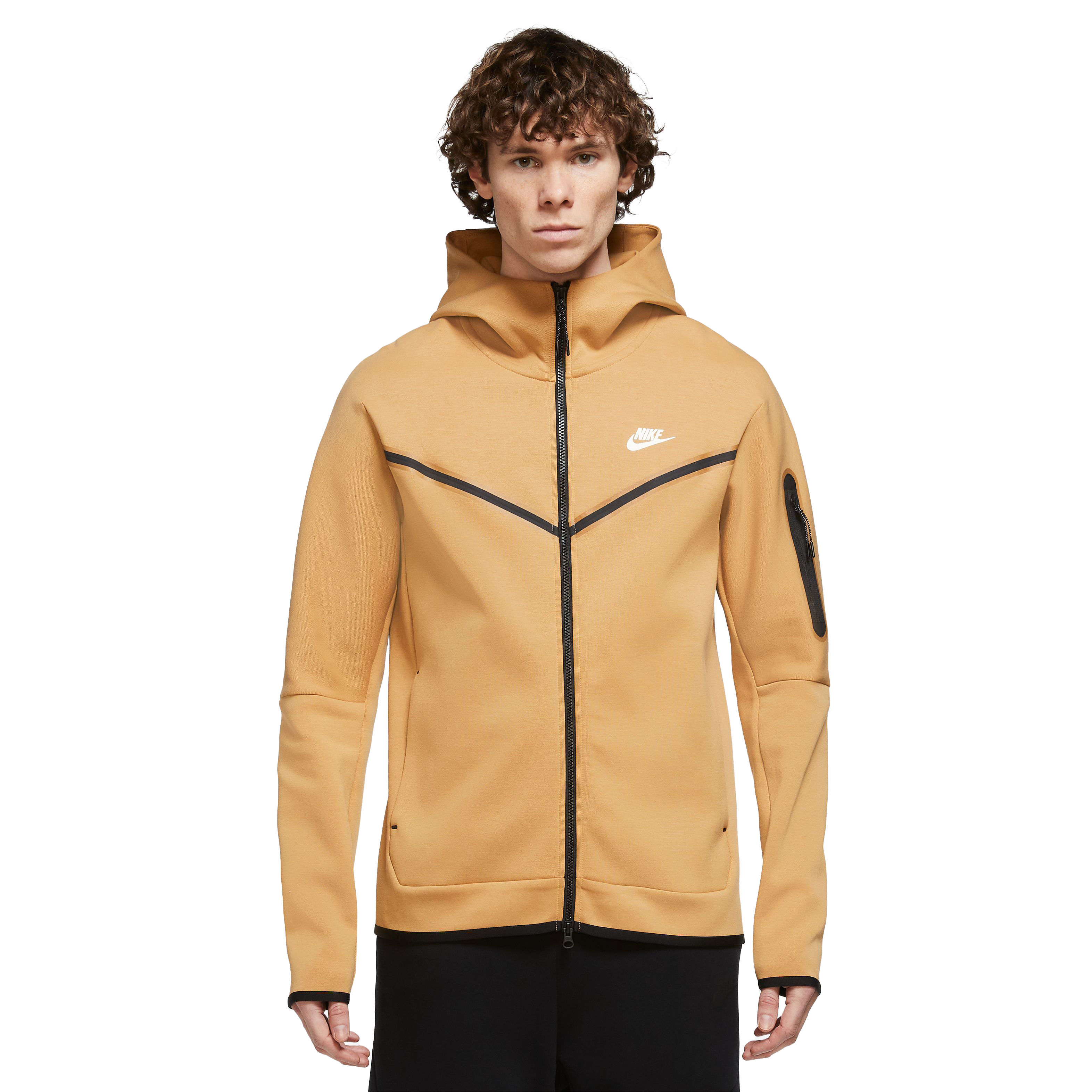 Nike tech fleece on sale gold