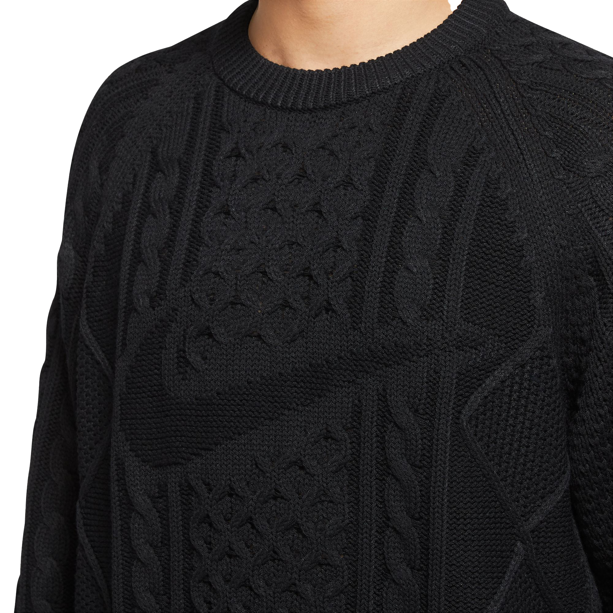 Nike Men's Life Cable Knit Sweater