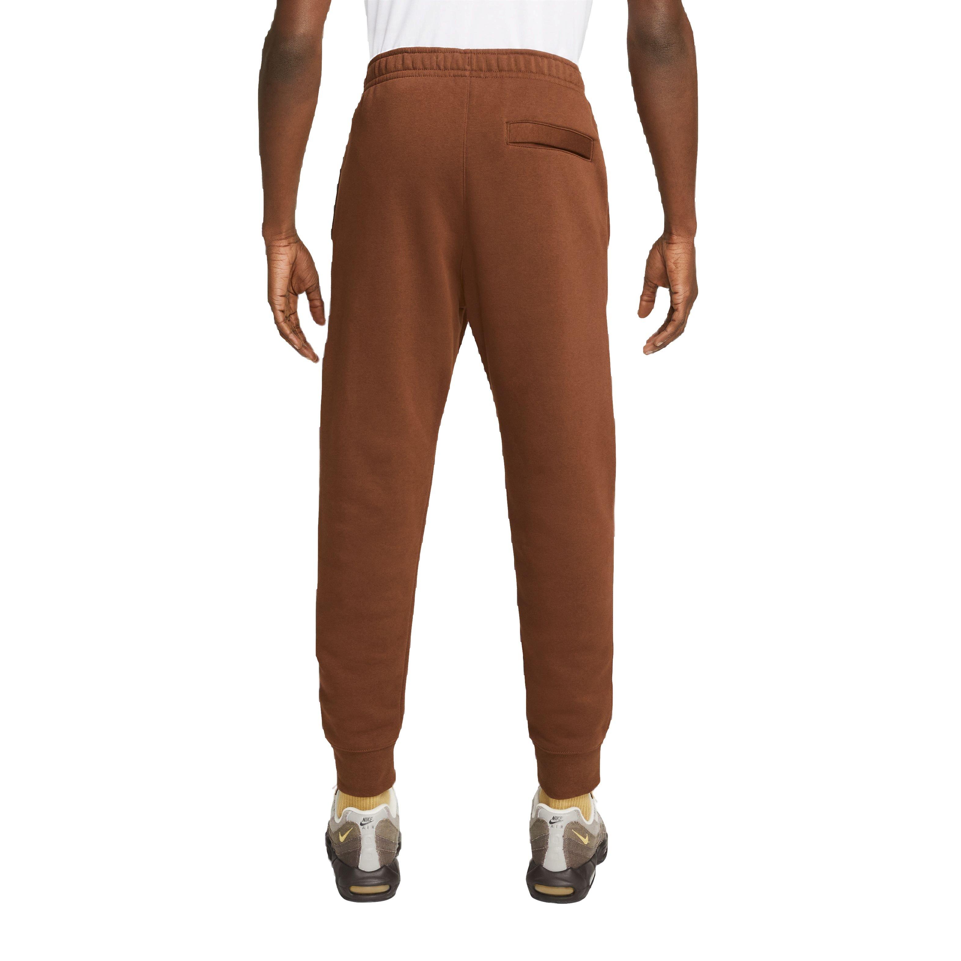 Nike Men's Sportswear Club Joggers-Brown - Hibbett