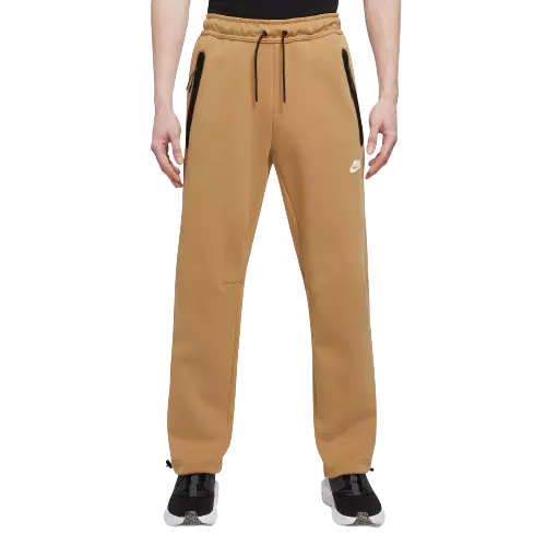 Nike Men's Sportswear Tech Fleece Pants-Gold - GOLD