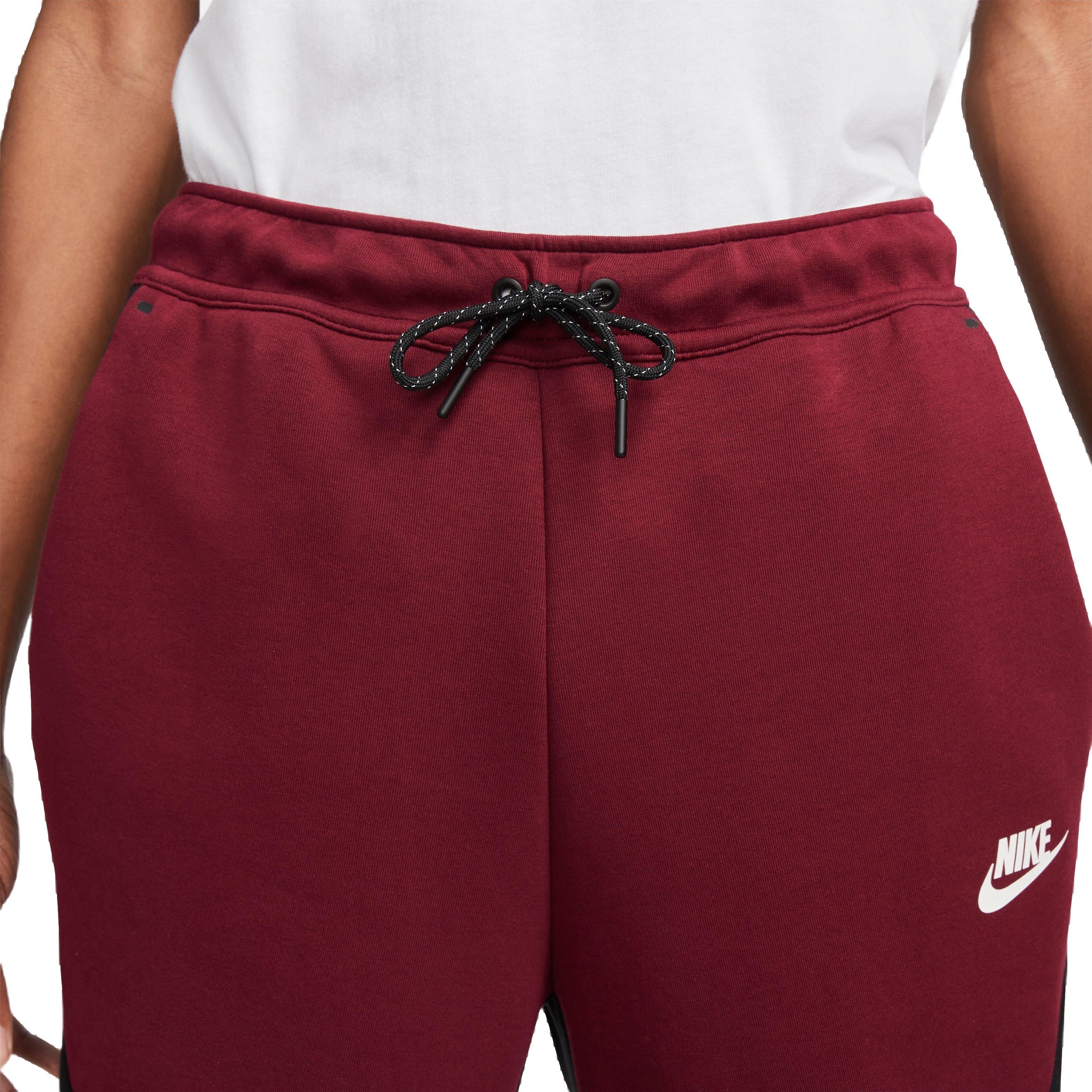 Nike Men's Sportswear Tech Fleece Joggers-Red - Hibbett