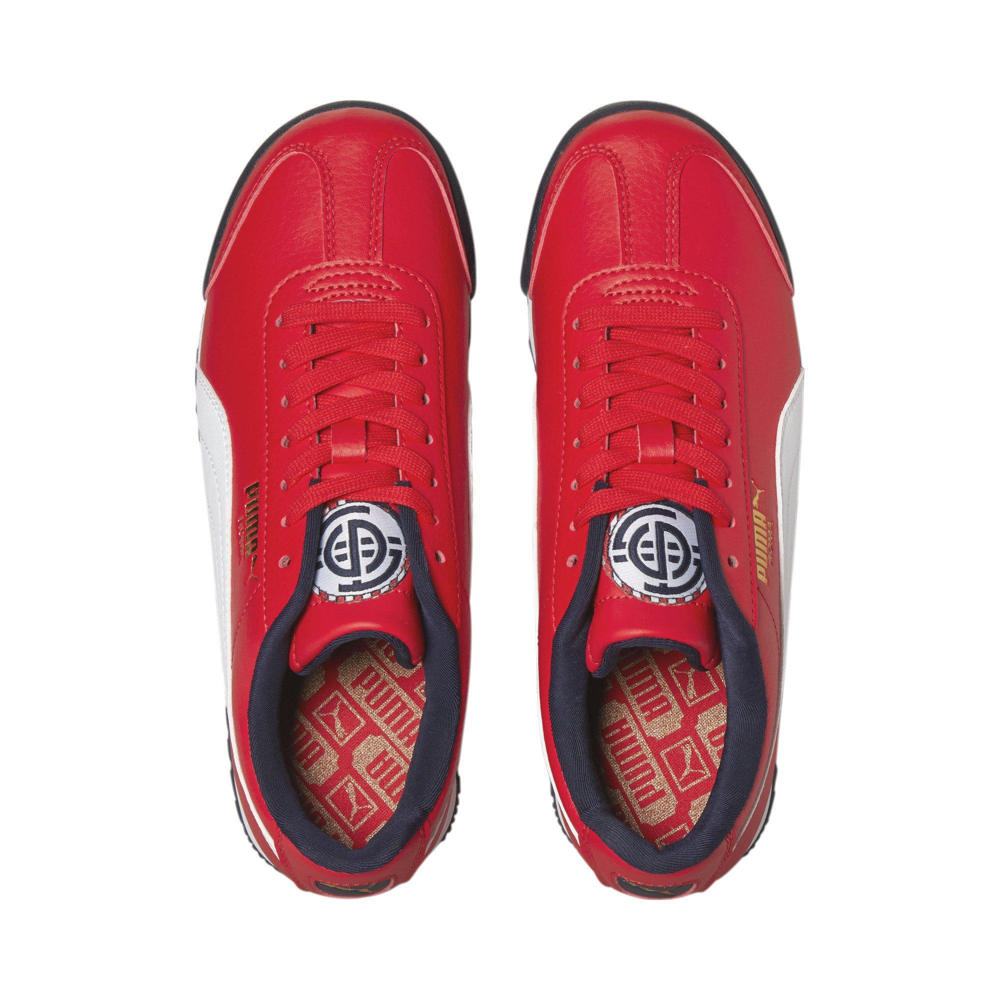 PUMA Roma Country Pack "USA" Grade School Boys' Shoe - RED/WHITE Thumbnail View 5
