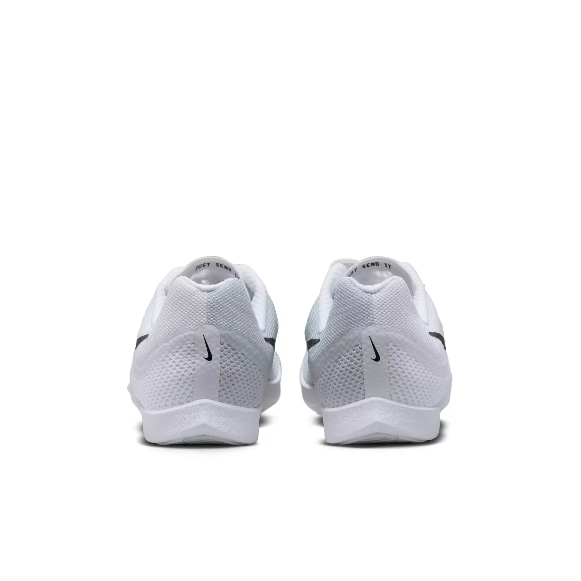 Nike Zoom Rival Distance "White/Black/Metallic Silver" Unisex Track Spike - WHITE/BLACK/SILVER