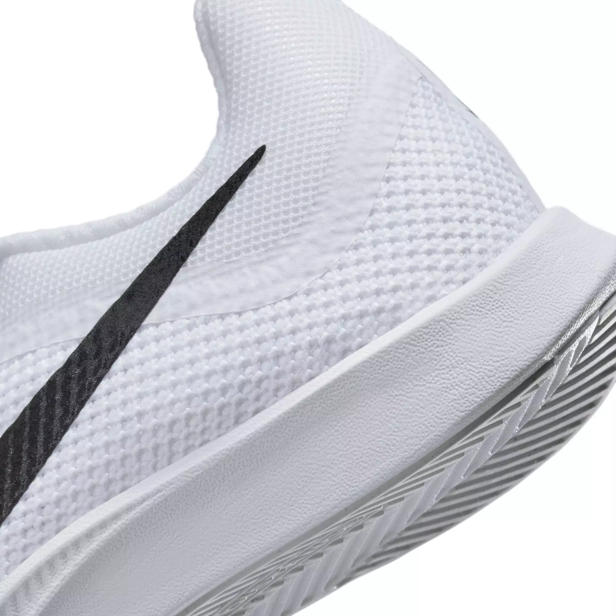 Nike Zoom Rival Distance "White/Black/Metallic Silver" Unisex Track Spike - WHITE/BLACK/SILVER