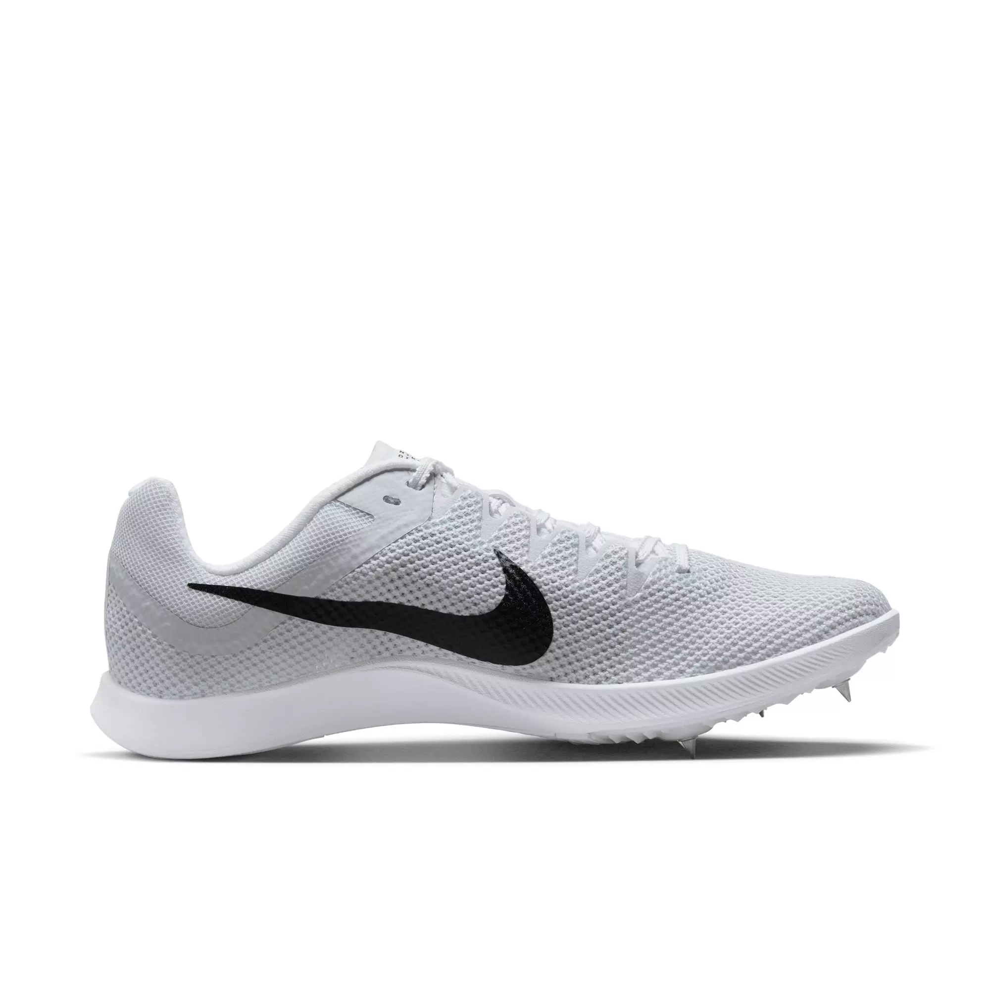 Nike Zoom Rival Distance "White/Black/Metallic Silver" Unisex Track Spike - WHITE/BLACK/SILVER