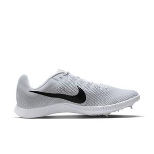 Nike Zoom Rival Distance "White/Black/Metallic Silver" Unisex Track Spike