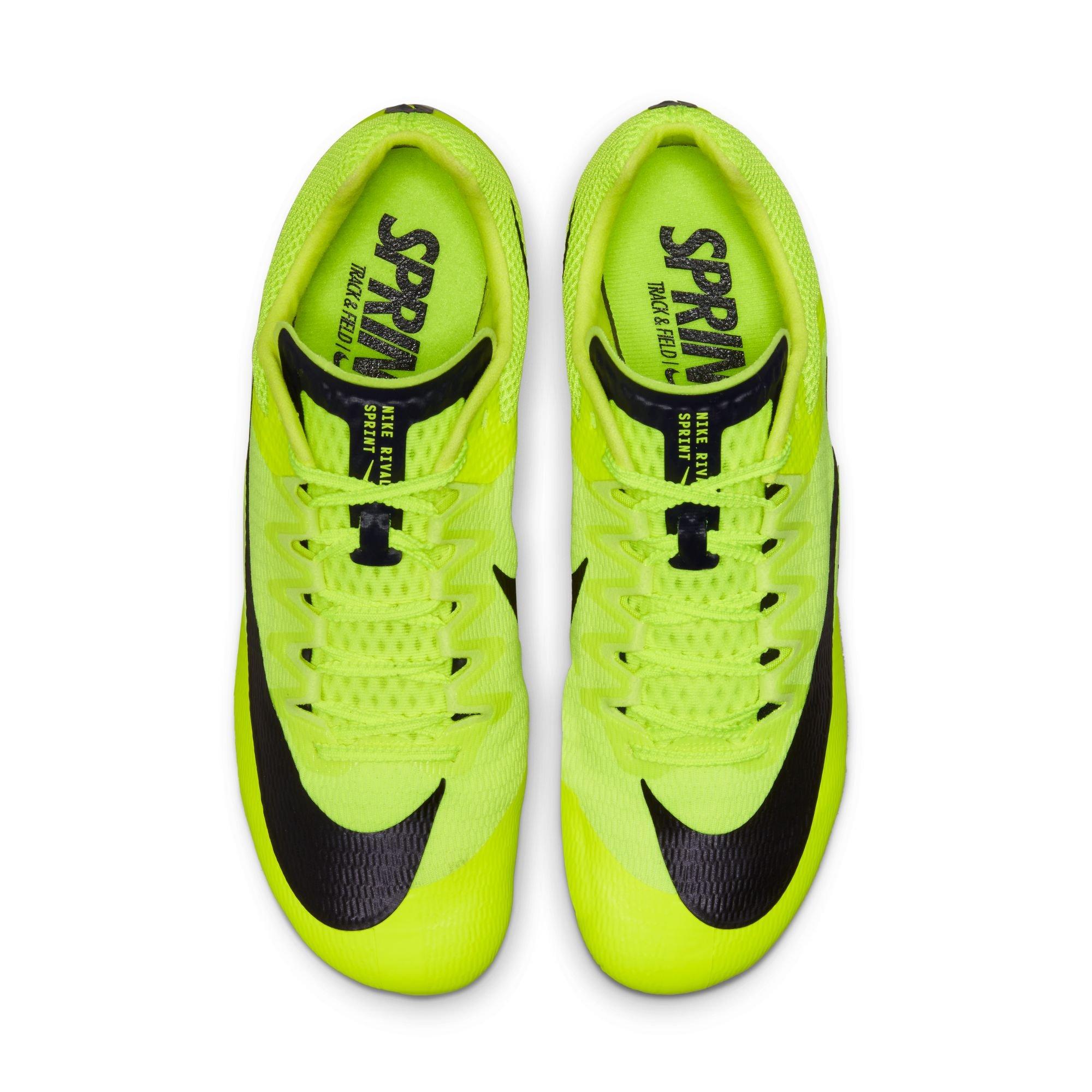 Nike Zoom Rival Sprint "Volt/Cave Purple/Mint Foam/Coconut Milk" Unisex Track Spike - VOLT Thumbnail View 4
