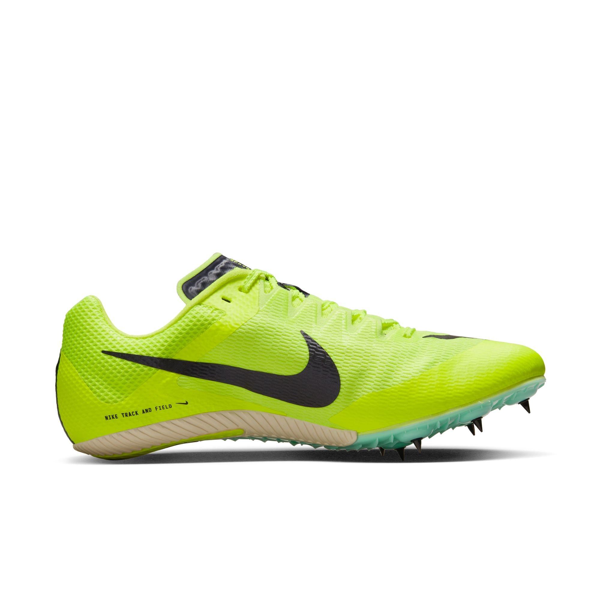 Nike Zoom Rival Sprint "Volt/Cave Purple/Mint Foam/Coconut Milk" Unisex Track Spike - VOLT Thumbnail View 1