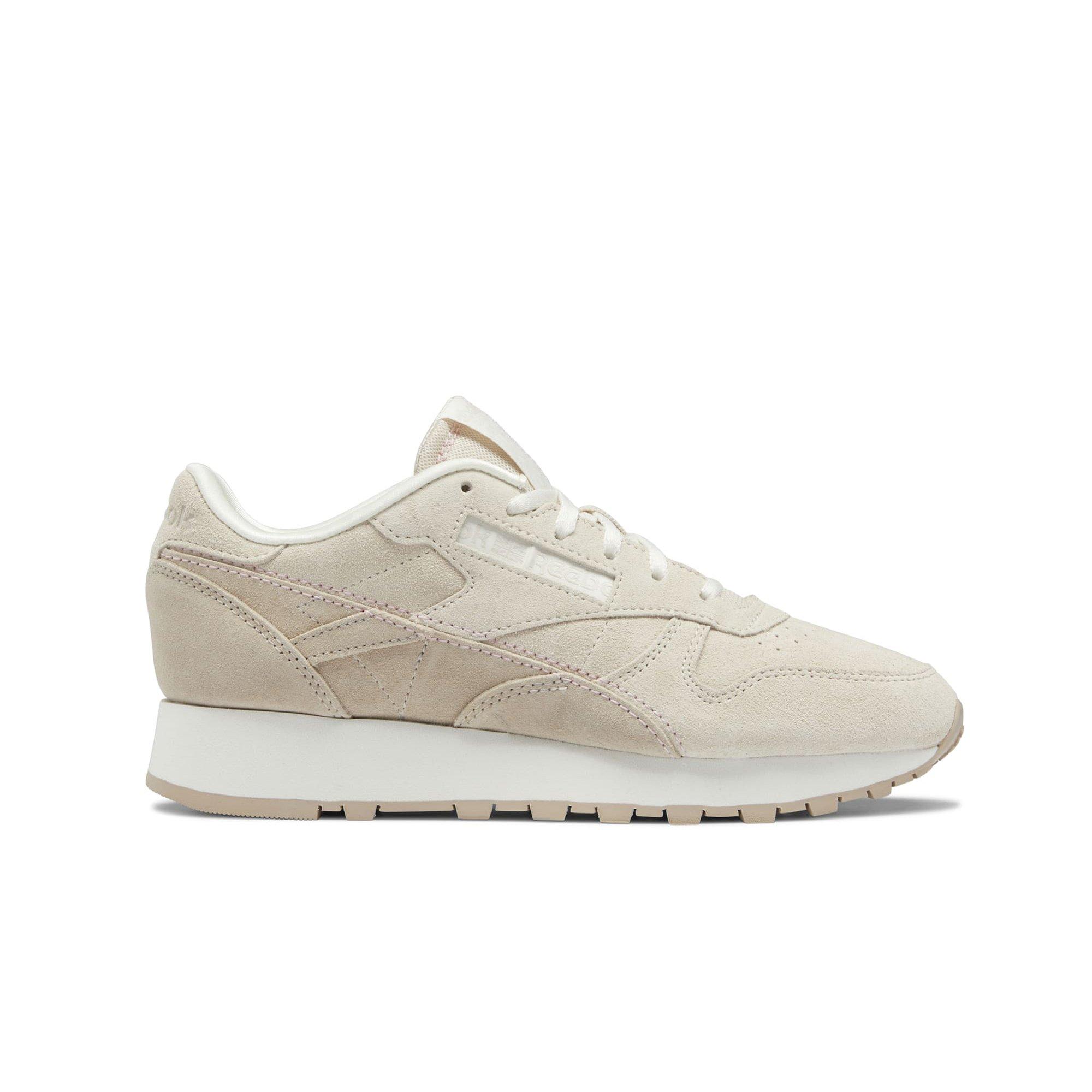 reebok classic leather mujer beige