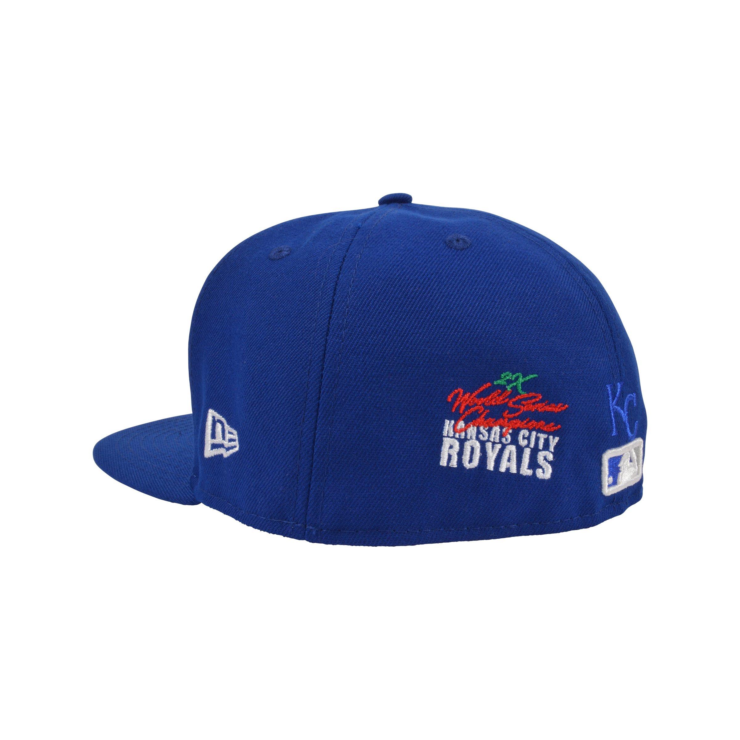 Kansas City Royals MLB Champions New Era Fitted Hat Size 6 7/8