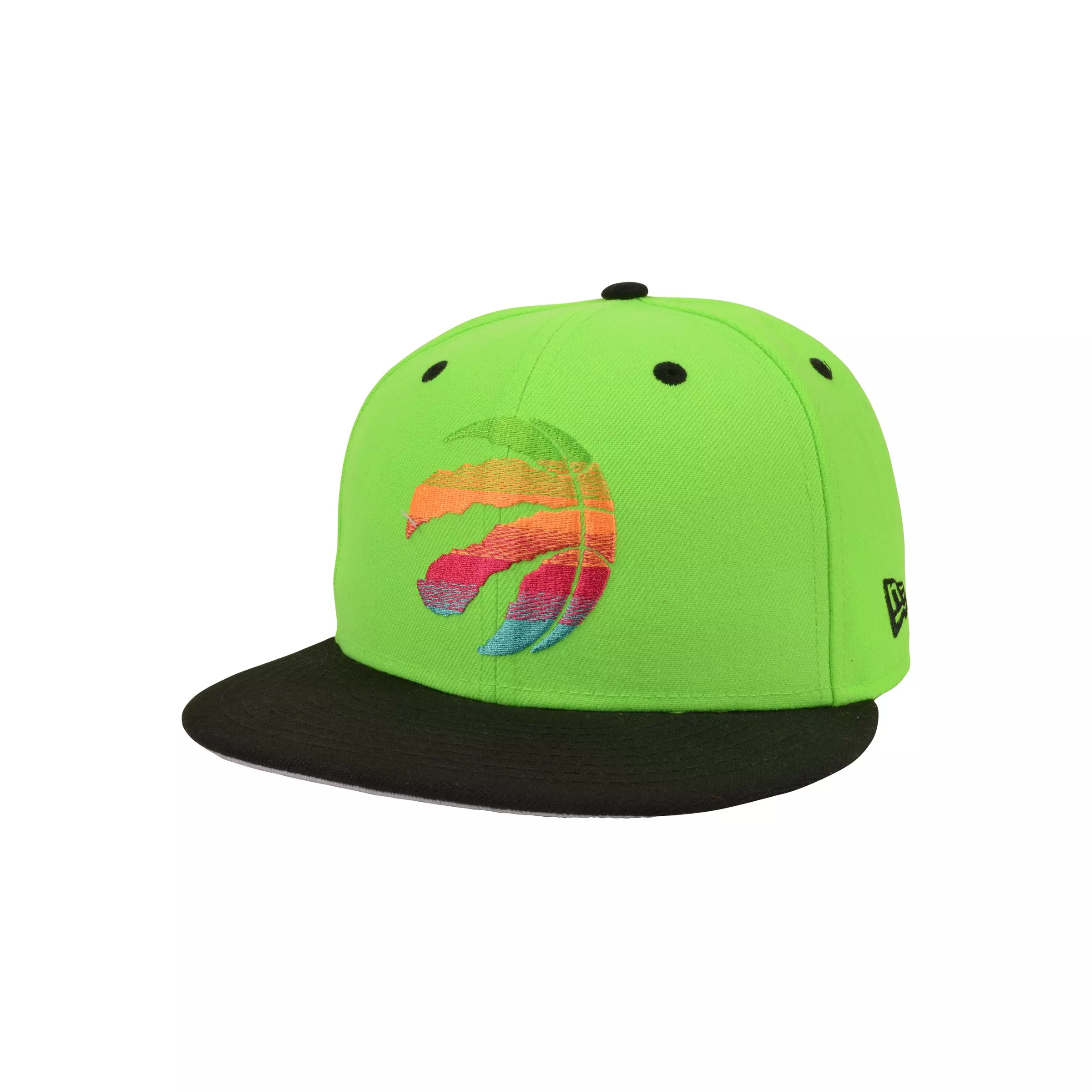 New Era Toronto Raptors 9FIFTY Exotic Snapback Hat - GREEN
