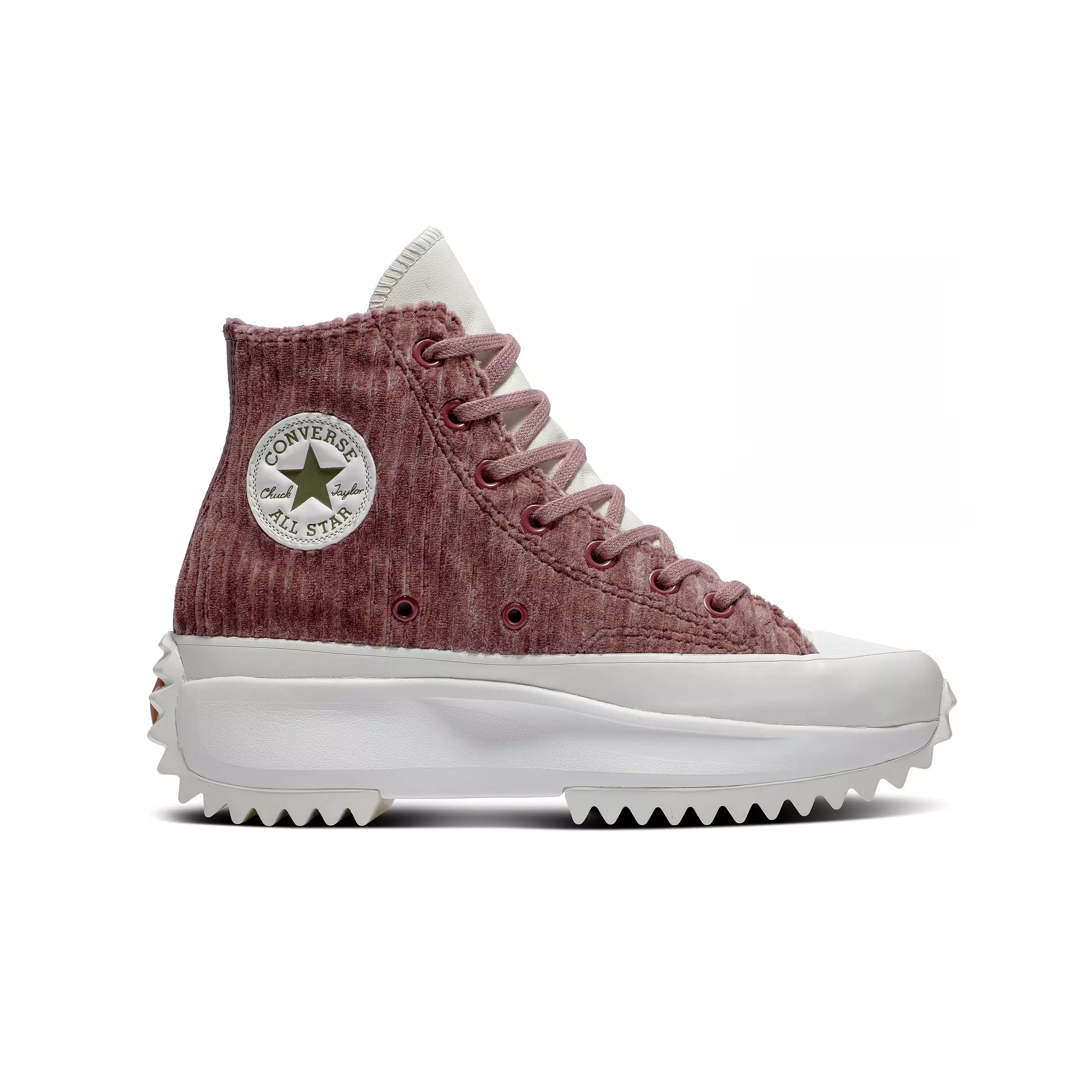Converse Run Star Hike Cozy "Dark Wine/Saddle/Egret" Unisex Shoe - DK RED