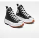 Converse Run Star Hike Platform Leather "Black/White" Unisex Shoe - BLACK/WHITE Thumbnail View 4