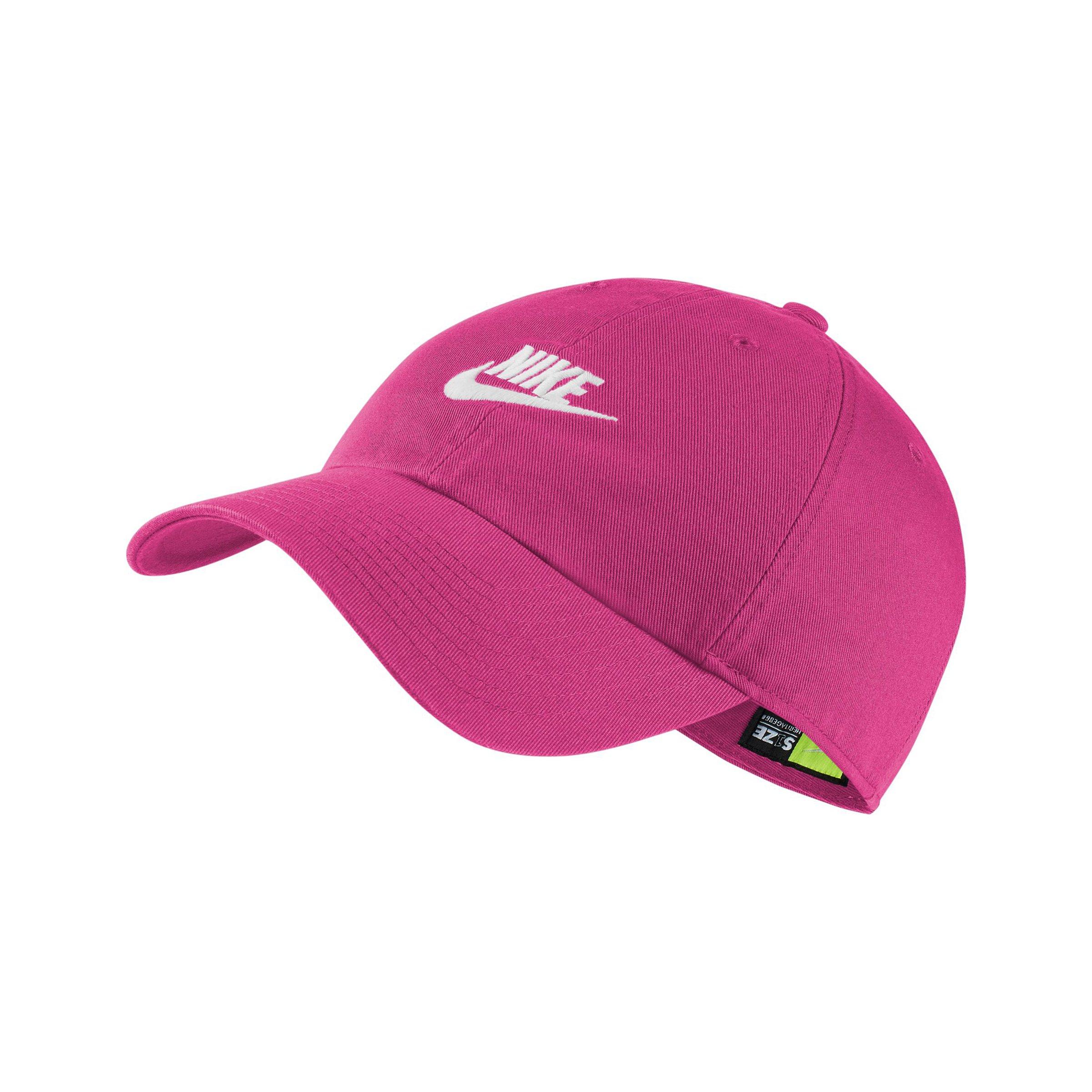 Nike Sportswear Heritage86 Futura Adjustable Hat - Active Pink - Hibbett