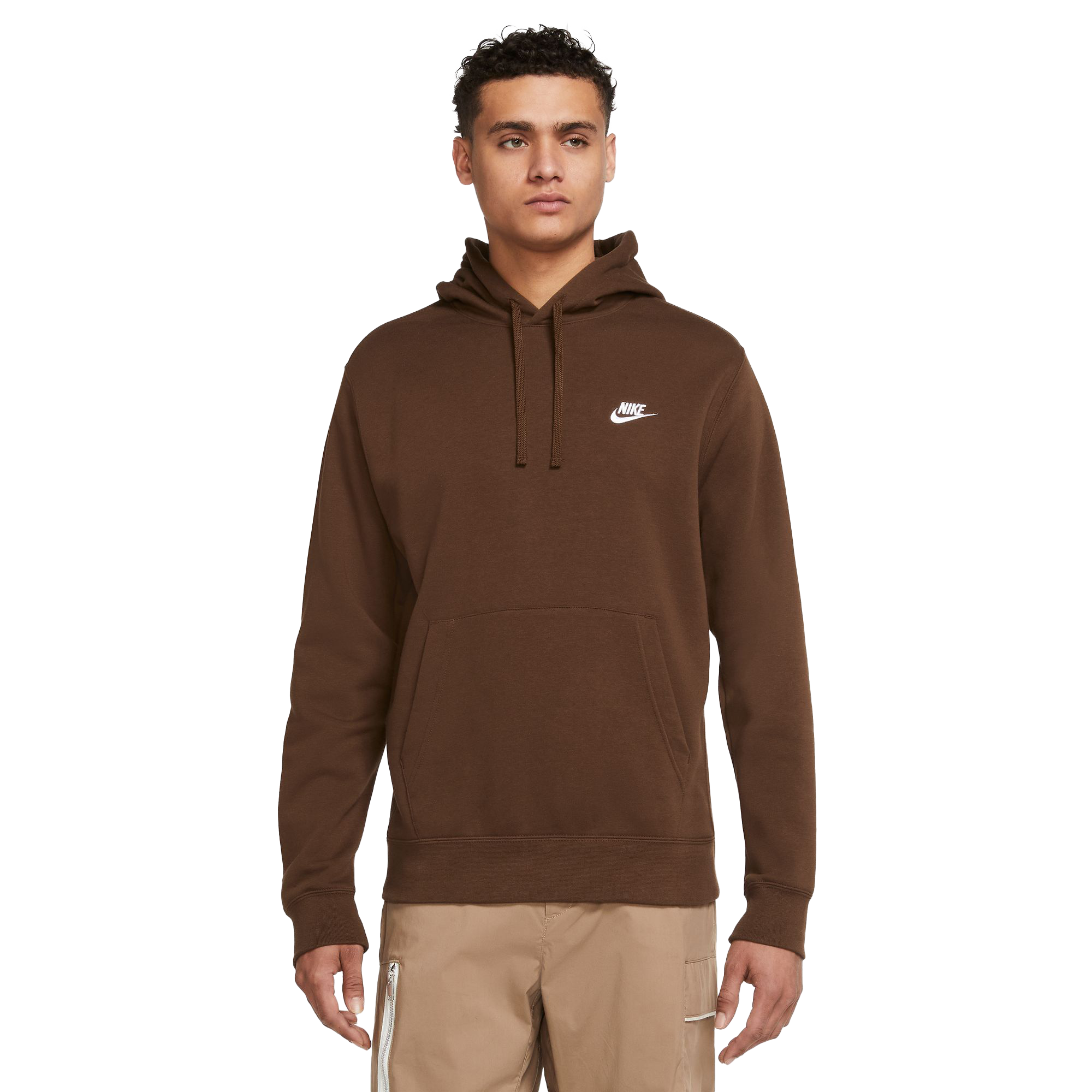 Dark brown store nike hoodie