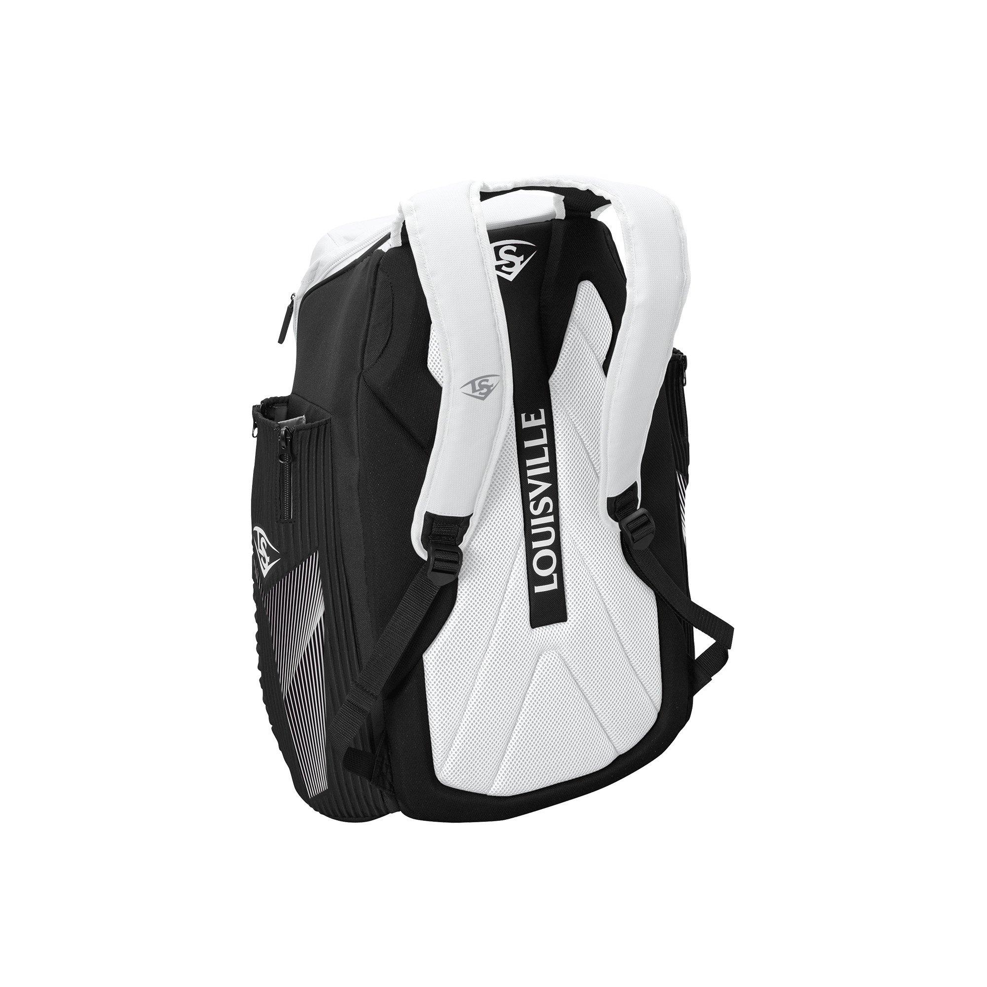 Women's Louisville Slugger Prime Stick Backpack - White, Fleece