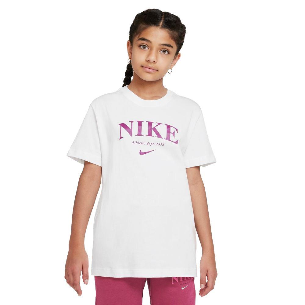Nike Big Girls' Trend Tee - WHITE Thumbnail View 1