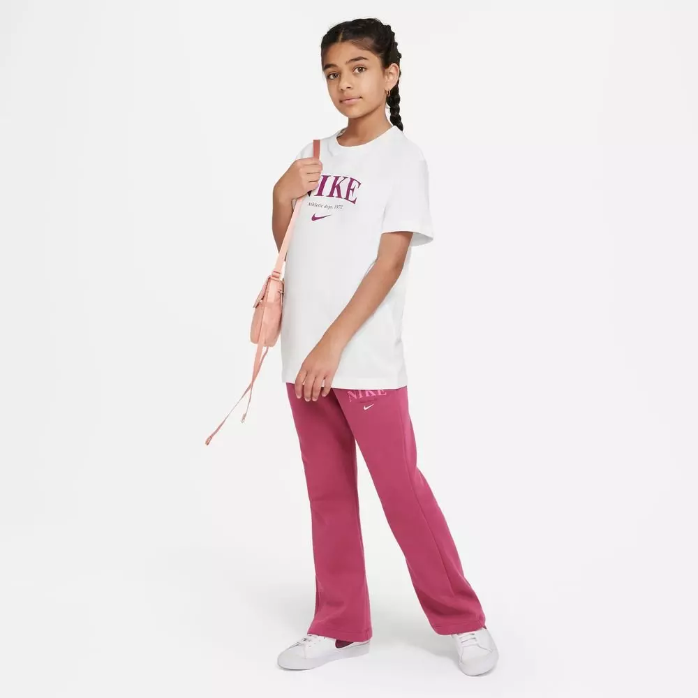 Nike Big Girls' Trend Tee - WHITE
