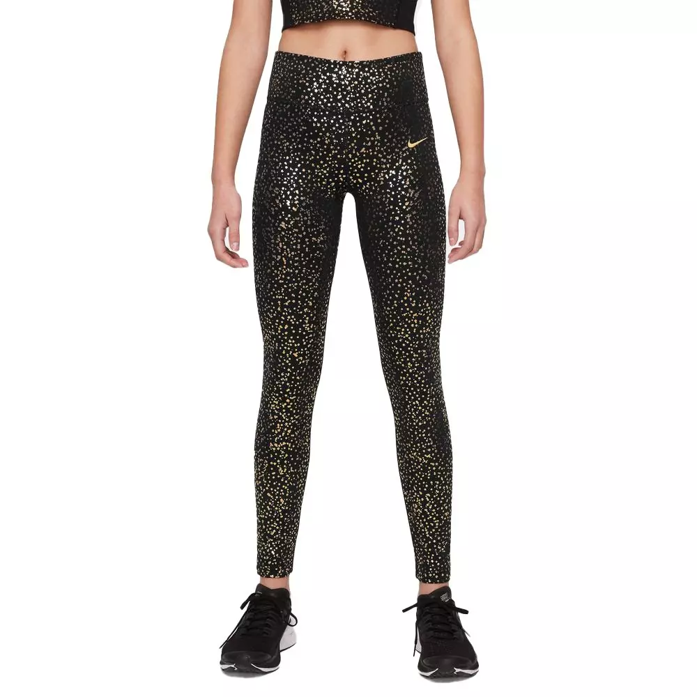 Nike Pro shimmering metallic gold workout leggings size S - $48 New With  Tags - From maria